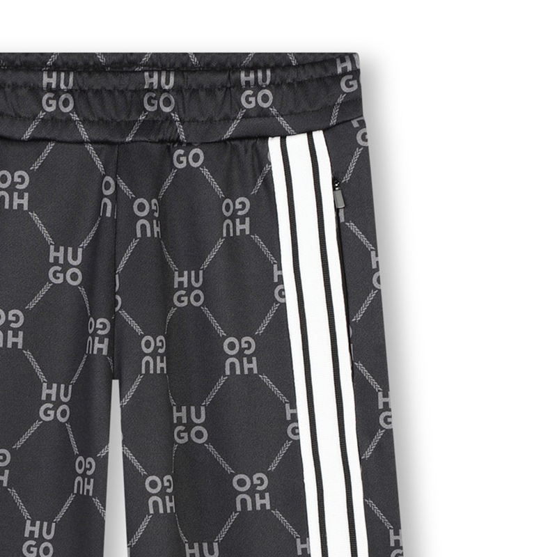 Jogginghose aus Molton HUGO 
                        M&Auml;DCHEN