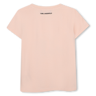 T-Shirt mit kurzen &Auml;rmeln KARL LAGERFELD KIDS 
                    M&Auml;DCHEN