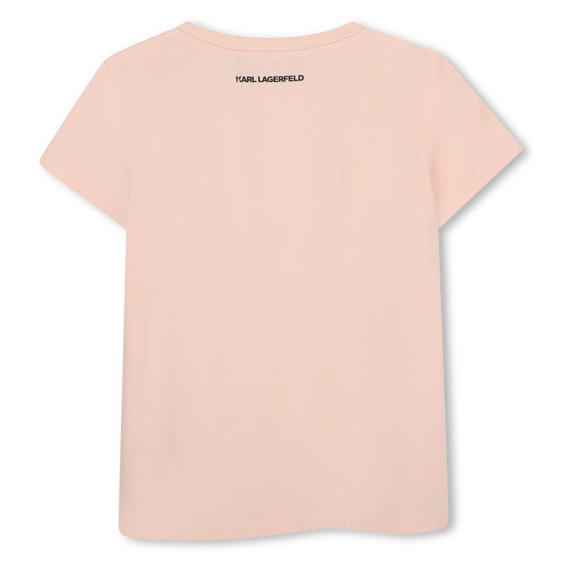 T-Shirt mit kurzen &Auml;rmeln KARL LAGERFELD KIDS 
                        M&Auml;DCHEN