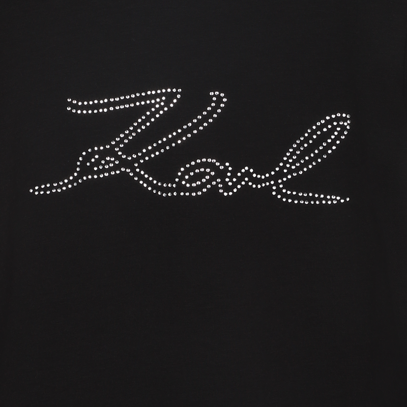 Kurz&auml;rmeliges T-Shirt KARL LAGERFELD KIDS 
                        M&Auml;DCHEN