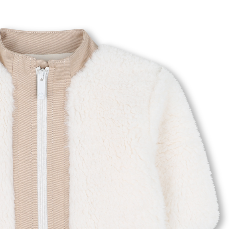 Cardigan aus Fleece mit Rei&szlig;verschluss TIMBERLAND 
                        JUNGE