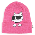 Set aus M&uuml;tze und Halsw&auml;rmer KARL LAGERFELD KIDS 
                    M&Auml;DCHEN