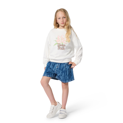 FLEECE-SWEATSHIRT KENZO KIDS M&Auml;DCHEN