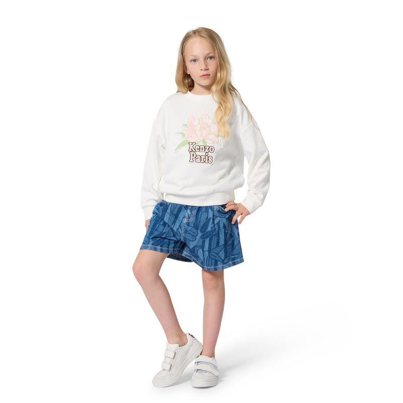 FLEECE-SWEATSHIRT KENZO KIDS 
                        M&Auml;DCHEN
