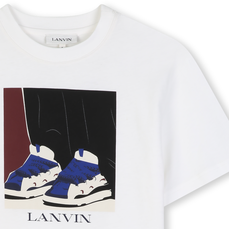 T-Shirt mit kurzen &Auml;rmeln LANVIN 
                        JUNGE