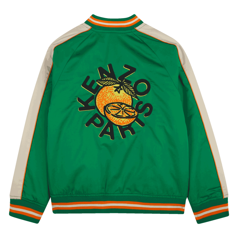 Blouson aus Baumwollsatin KENZO KIDS 
                        JUNGE