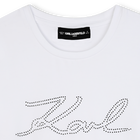 Kurz&auml;rmeliges T-Shirt KARL LAGERFELD KIDS 
                    M&Auml;DCHEN