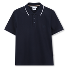 Gerades Baumwoll-Poloshirt BOSS 
                    JUNGE