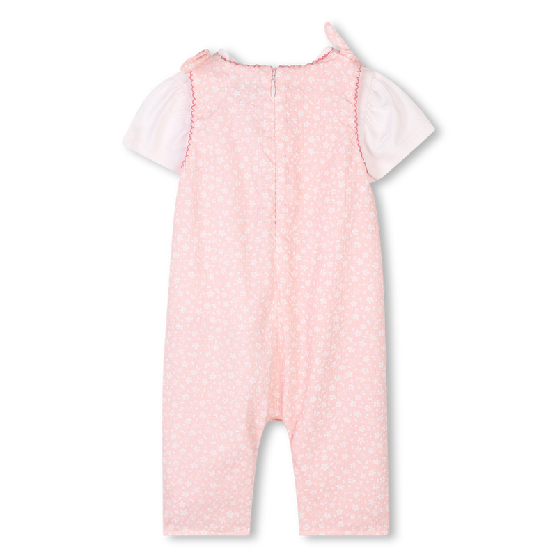 Overall mit T-Shirt KENZO KIDS 
                        M&Auml;DCHEN