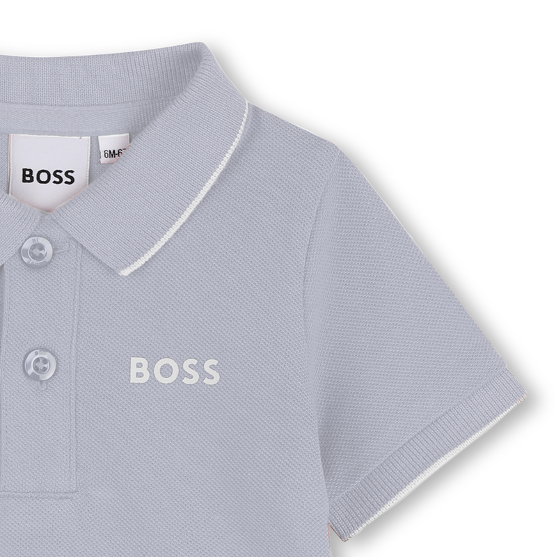 Kurz&auml;rmeliges poloshirt BOSS 
                        JUNGE