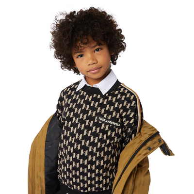 Langarm-Hemd KARL LAGERFELD KIDS JUNGE