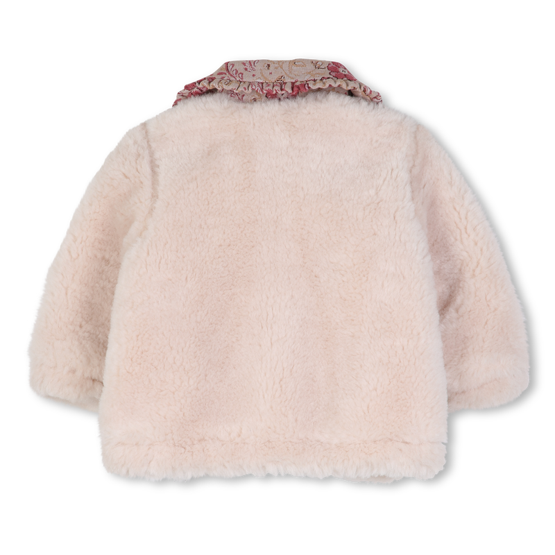 Flauschiger Fleece-Mantel CHLOE 
                        M&Auml;DCHEN