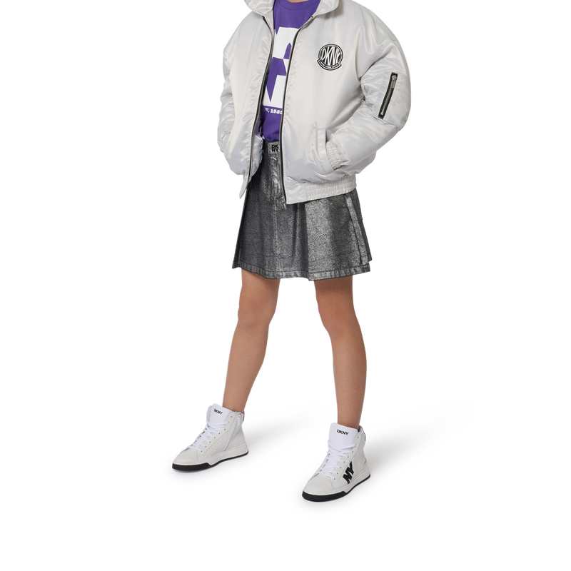 Schn&uuml;rsneaker aus Leder DKNY 
                        UNISEX