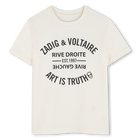 Kurz&auml;rmeliges t-shirt ZADIG & VOLTAIRE 
                    UNISEX