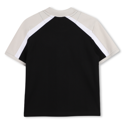 KURZ&Auml;RMELIGES POLOSHIRT BOSS JUNGE