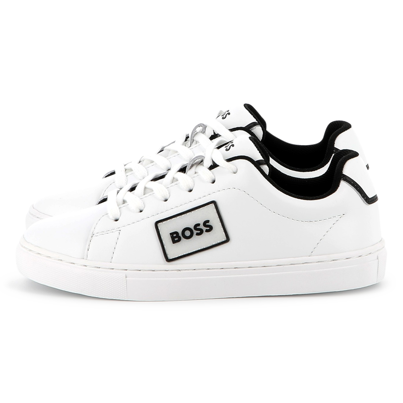 Sneaker aus Rindsleder BOSS 
                        JUNGE