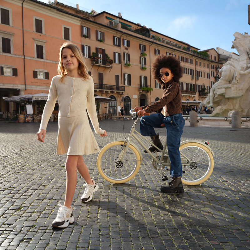 Cardigan aus Strick MICHAEL KORS 
                        MÄDCHEN