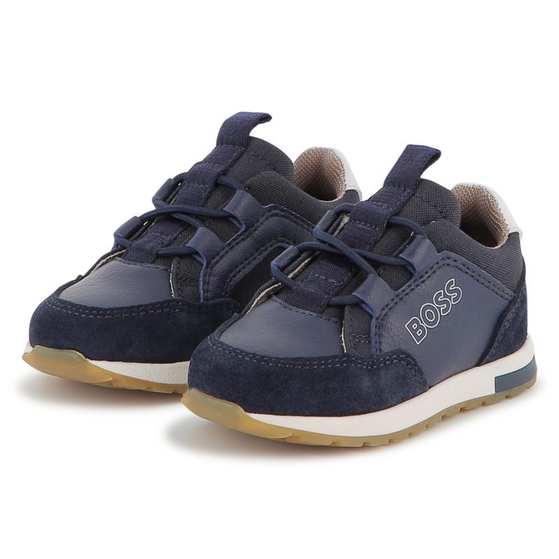 Sneaker aus Materialmix BOSS 
                        JUNGE