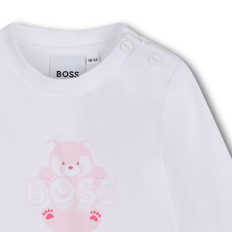 Langarmshirt BOSS 
                        M&Auml;DCHEN