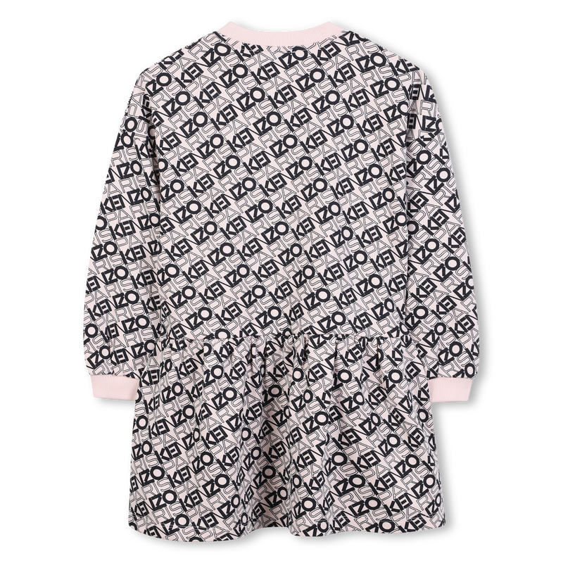 Kleid aus Fleece KENZO KIDS 
                        M&Auml;DCHEN