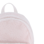 Kleiner Rucksack aus flauschigem Fleece KARL LAGERFELD KIDS 
                    M&Auml;DCHEN
