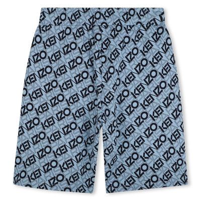 Bedruckte Jogging-Bermudas KENZO KIDS JUNGE