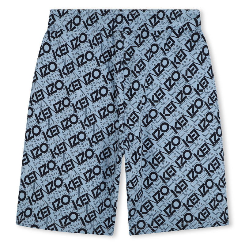 Bedruckte Jogging-Bermudas KENZO KIDS 
                        JUNGE
