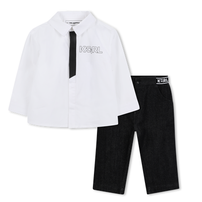 Set aus Hemd und Hose KARL LAGERFELD KIDS JUNGE