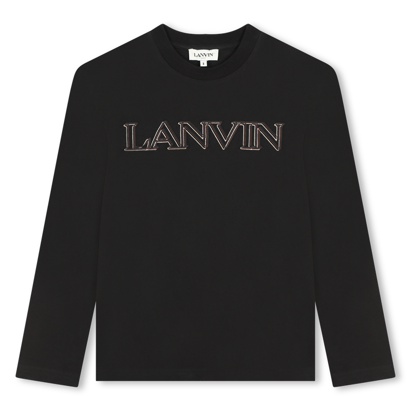 Langarmshirt mit Stickerei LANVIN 
                        JUNGE