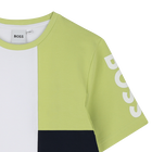 T-Shirt aus Baumwoll-Piqu&eacute; BOSS 
                    JUNGE