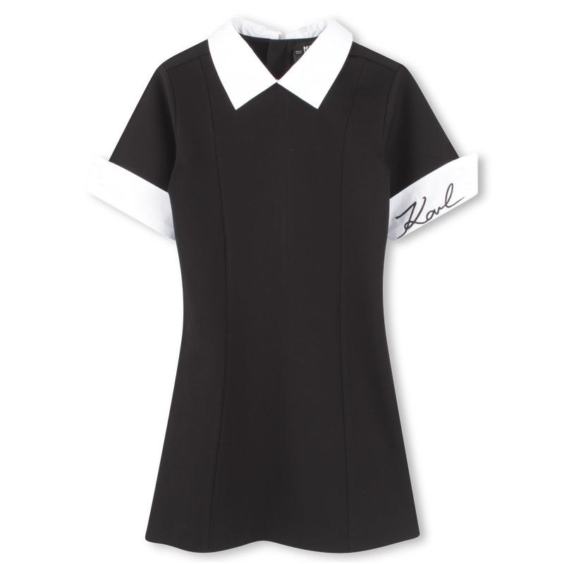 Kurz&auml;rmeliges Kleid KARL LAGERFELD KIDS 
                        M&Auml;DCHEN