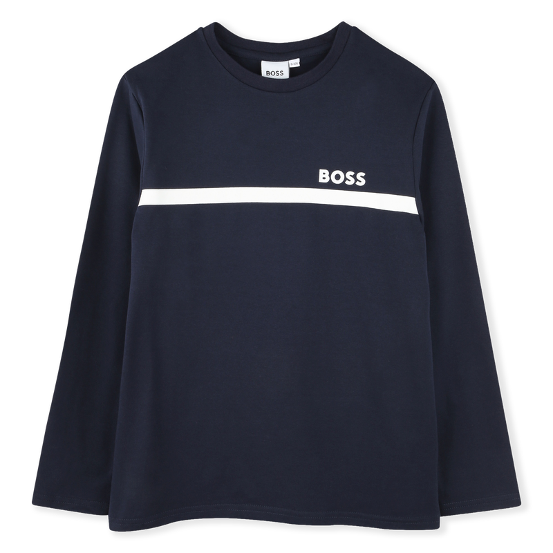 Lang&auml;rmeliges t-shirt BOSS 
                        JUNGE
