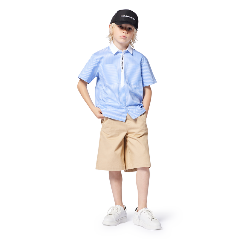 Verstellbares, besticktes Cap KARL LAGERFELD KIDS 
                        JUNGE