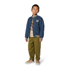 Sweatshirt aus ungeb&uuml;rstetem Fleece KENZO KIDS 
                    JUNGE