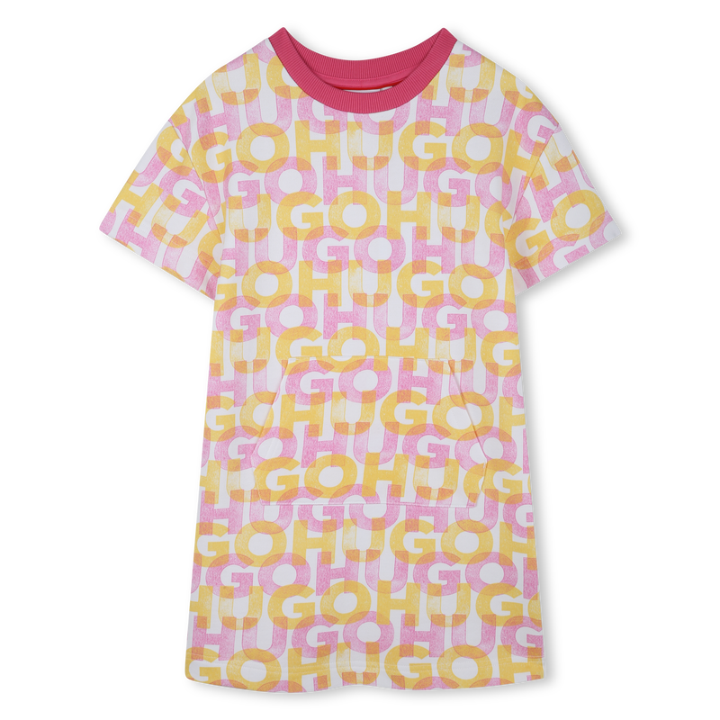 Sweatkleid mit Logomuster HUGO 
                        M&Auml;DCHEN
