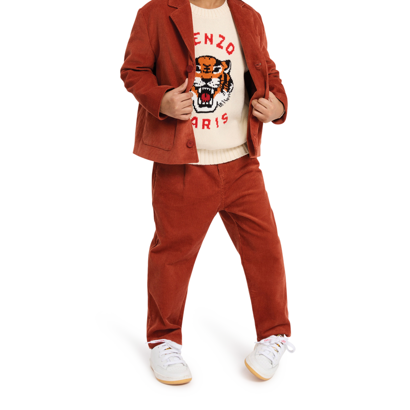 Anzugjacke aus Cord KENZO KIDS 
                        JUNGE