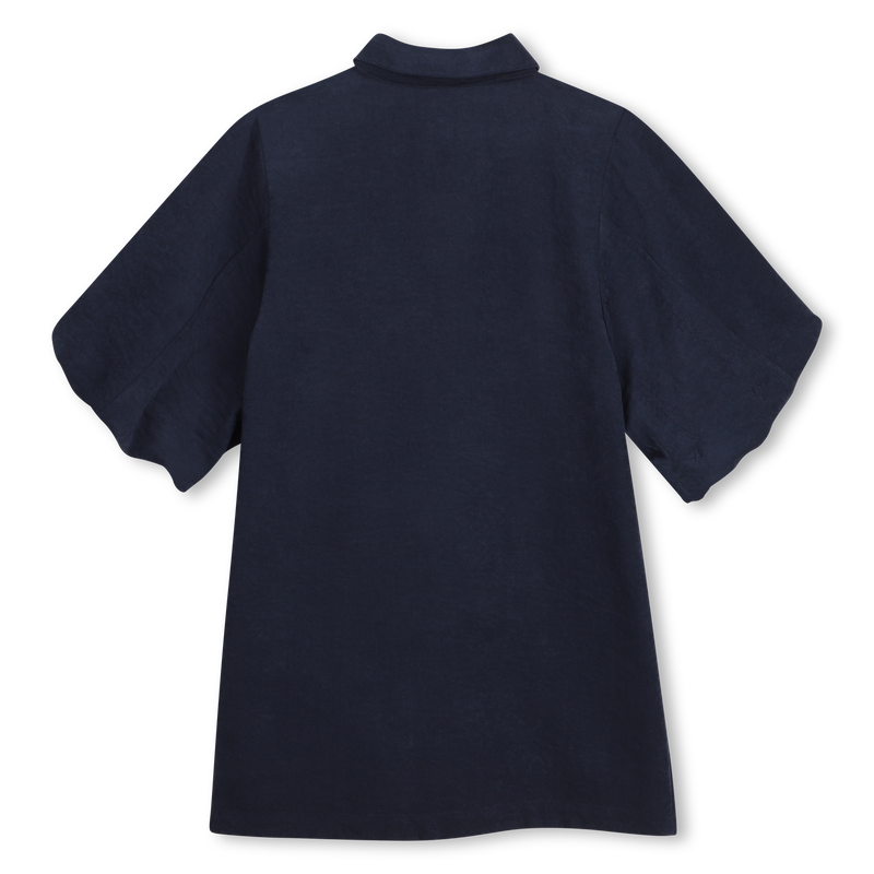Kleid aus satin&eacute;en Satin BOSS 
                        M&Auml;DCHEN