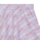 Ausgestellter Rock mit Logo KENZO KIDS 
                    M&Auml;DCHEN
