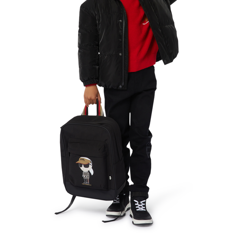 High-Top-Sneaker aus Leder KARL LAGERFELD KIDS 
                        JUNGE