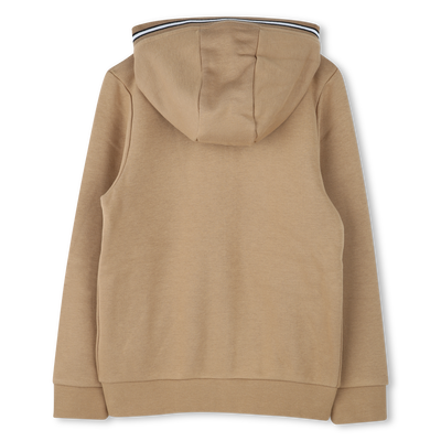 Cardigan mit Zip und Kapuze BOSS JUNGE