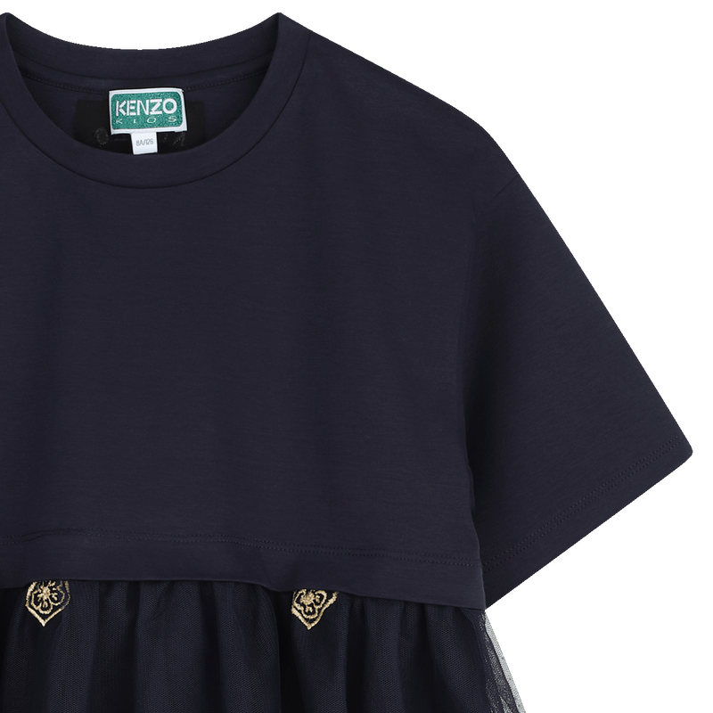 T-Shirt mit Fantasieprint KENZO KIDS 
                        M&Auml;DCHEN