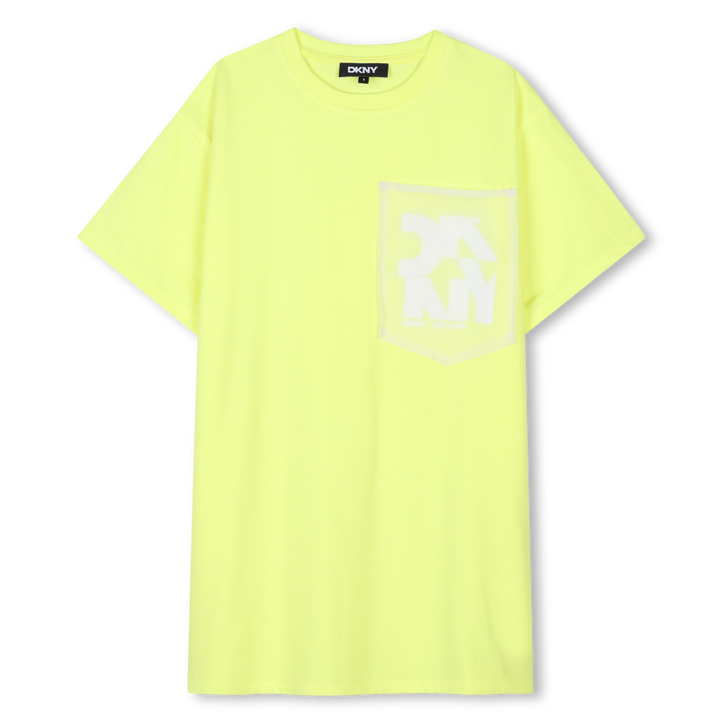 Kurzärmliges T-Shirt-Kleid DKNY 
                        MÄDCHEN