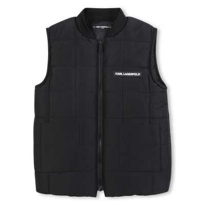 &Auml;rmellose Daunenjacke KARL LAGERFELD KIDS JUNGE