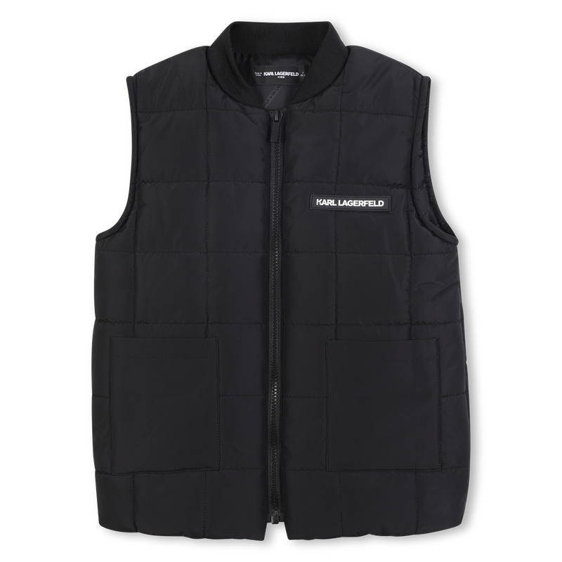 &Auml;rmellose Daunenjacke KARL LAGERFELD KIDS 
                        JUNGE