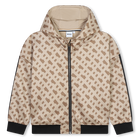 Kapuzen-Cardigan mit Jacquard BOSS 
                    M&Auml;DCHEN