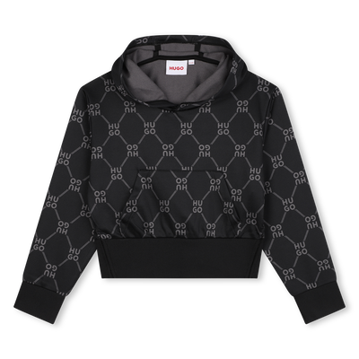 Bedrucktes Kapuzen-Sweatshirt HUGO MÄDCHEN
