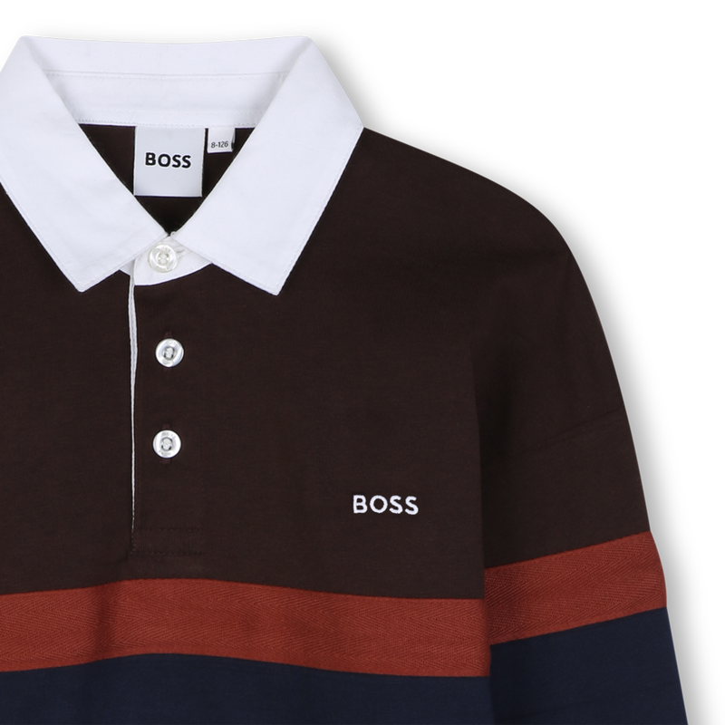 Langarm-Polo BOSS 
                        JUNGE