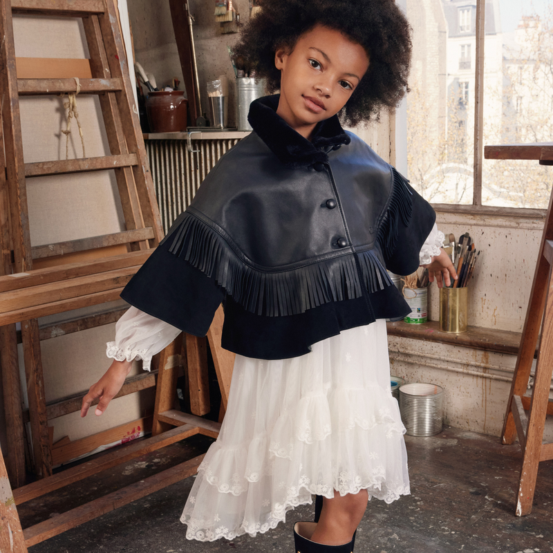 Jacke mit Fransen CHLOE 
                        M&Auml;DCHEN