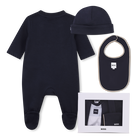 Pyjama-Set mit M&uuml;tze und L&auml;tzchen BOSS 
                    JUNGE