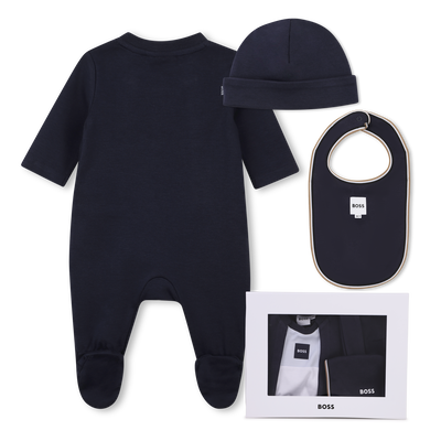 Pyjama-Set mit M&uuml;tze und L&auml;tzchen BOSS JUNGE